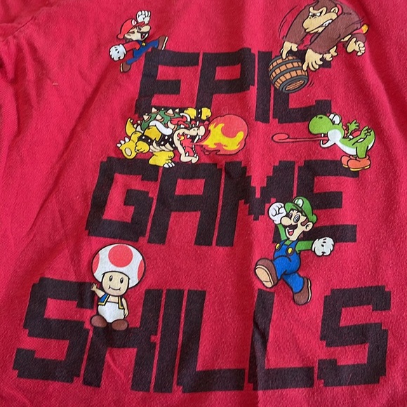 Super Mario Nintendo t-shirt size 6 - Picture 2 of 4